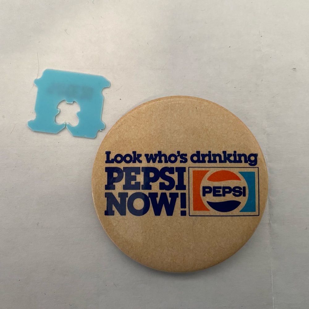 Vintage Pepsi button